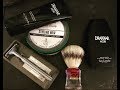 Classic Colognes- Drakkar Noir, Stirling Noir Shave Soap, Gillette Sensor Excel, Semogue 830.