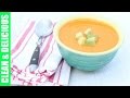 Dairy-Free Golden Bell Pepper Soup | Clean & Delicious