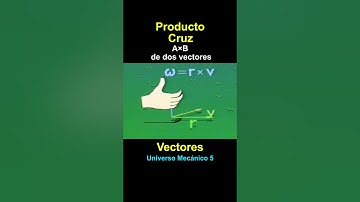 Producto Cruz A×B de dos vectores