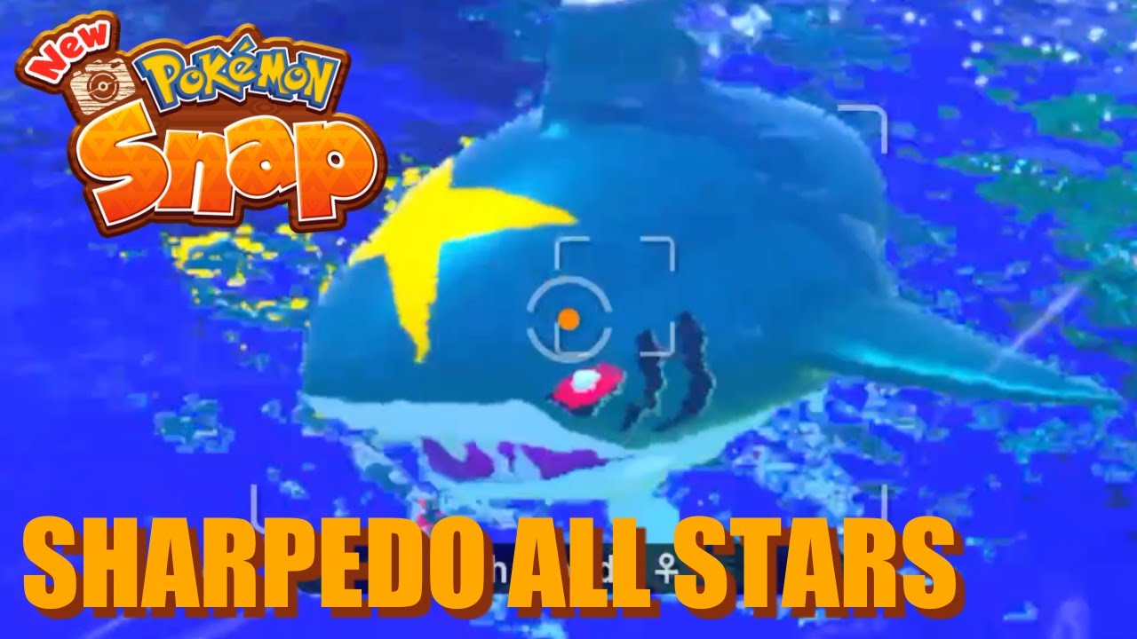 New Pokemon Snap - Sharpedo All Stars