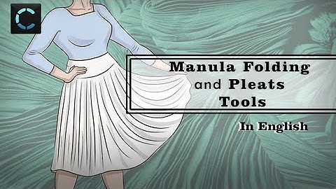 Manual Folding / Pleats tools | Clo 3D in English | Beginners Class 10 | Attire_ation |