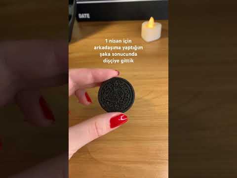 Sahte oreoyla en iyi 1 nisan şakası🍪