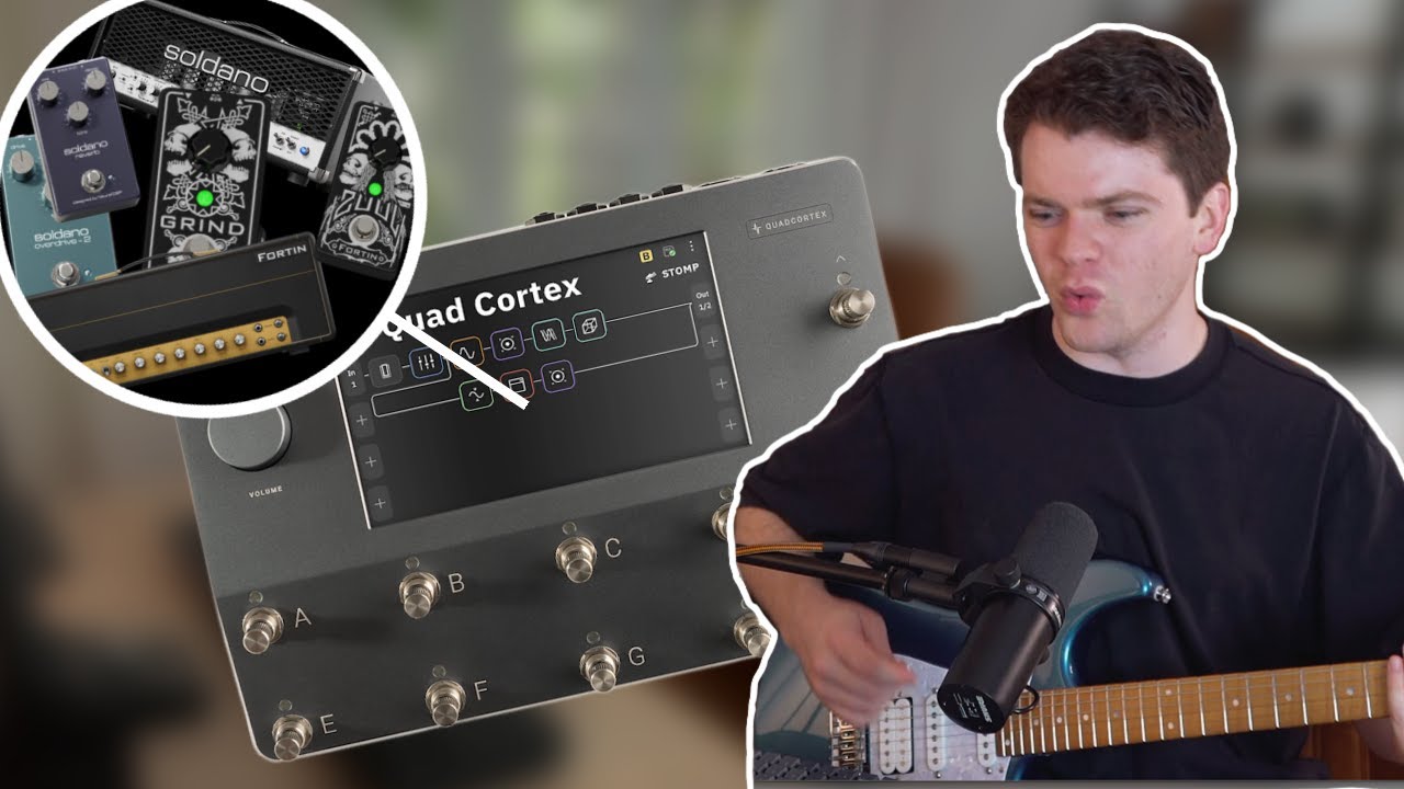 Writing CHUNKY DROP D riffs with the Quad Cortex corOS 3.1 update