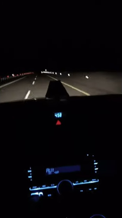 Ketika Jalan Tol sepi.. Di malam hari