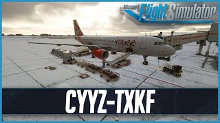 MSFS LIVE | Real World Air Canada Rouge Winter OPS + GSX Pro | Members January Stream | Fenix A320