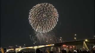 BTS FESTA fireworks at the hangang river park (1)