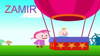 COMFY BABYTV WELCOME TO THE WONDER PARK A BOX HOT AIR BALLOON FLYING TO THE SKY CLOUDS AND THE MOON