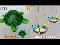 Old Diya Reuse 🪔 || DIY Turtle 🐢|| DIY Bird Feeder || Best Reuse idea || Garden decor #trending #diy