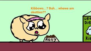 Rolly's Diet (art by muffin, voiceover by gayroommate) fluffy pony hugbox overweight