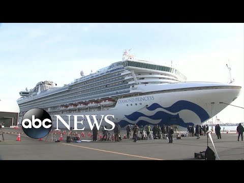 Thousands stuck on quarantined cruise ship off the coast of Japan