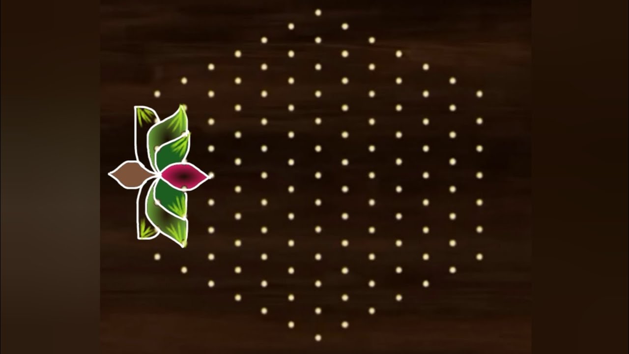 13*7 daily rangoli designs/ big simple rangoli/easy kolam /Sankranthi muggulu #youtubeshorts #shorts