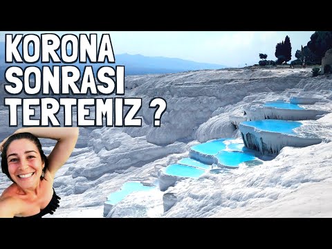 Pamukkale Travertenleri Korona Öncesi ve Sonrası - YENİLENMİŞ Mİ? | Kleopatra Havuzu ve Antik Kent