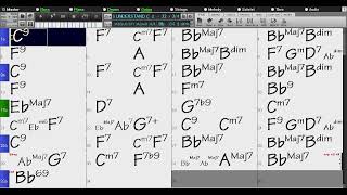 BACKING TRACK - I UNDERSTAND (Mabel Wayne, Kim Gannon) Bb 84 BPM SWING BALLAD