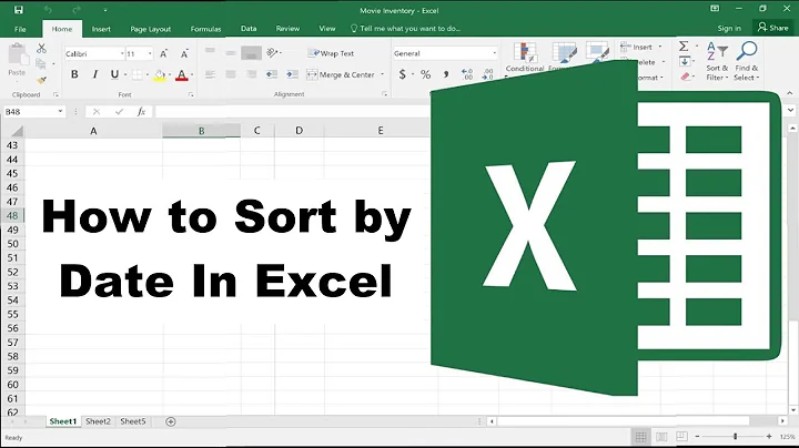 How to Sort by Date in Excel - ExcelPro