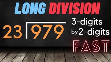 Long division: 3 digits by 2 digits