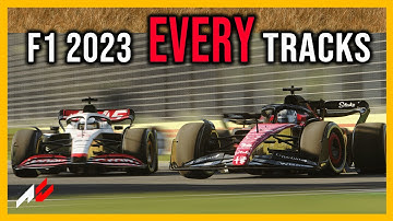 Assetto corsa F1 2023 FULL Season Tracks Mods