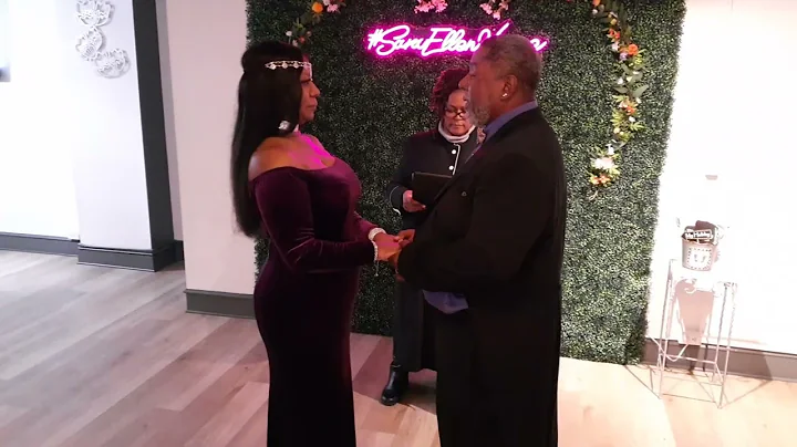 Floyd and Cynthia's wedding.