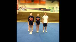 Azusa Pacific University Cheer Tryout Video 2012