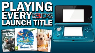 PLAYING EVERY 3DS LAUNCH GAME