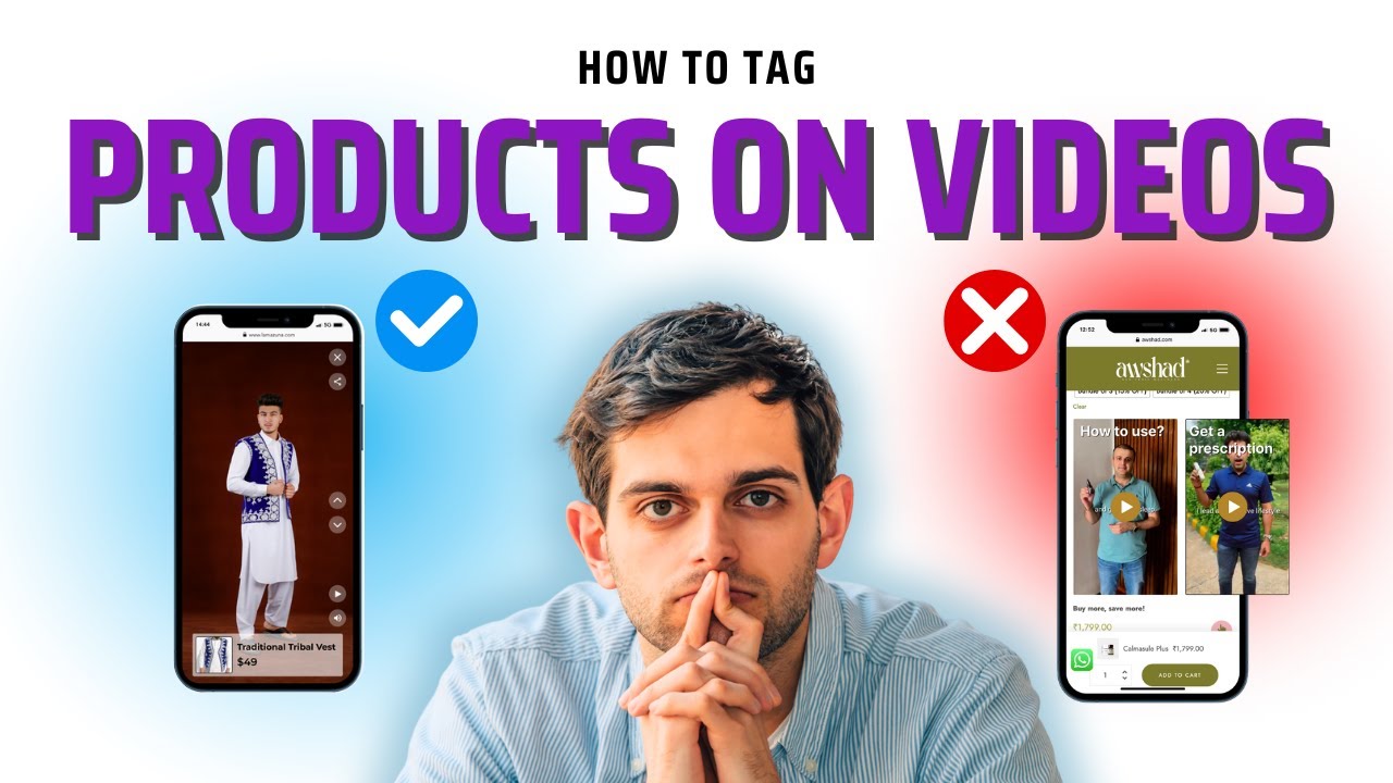 How to tag products on videos - YouTube