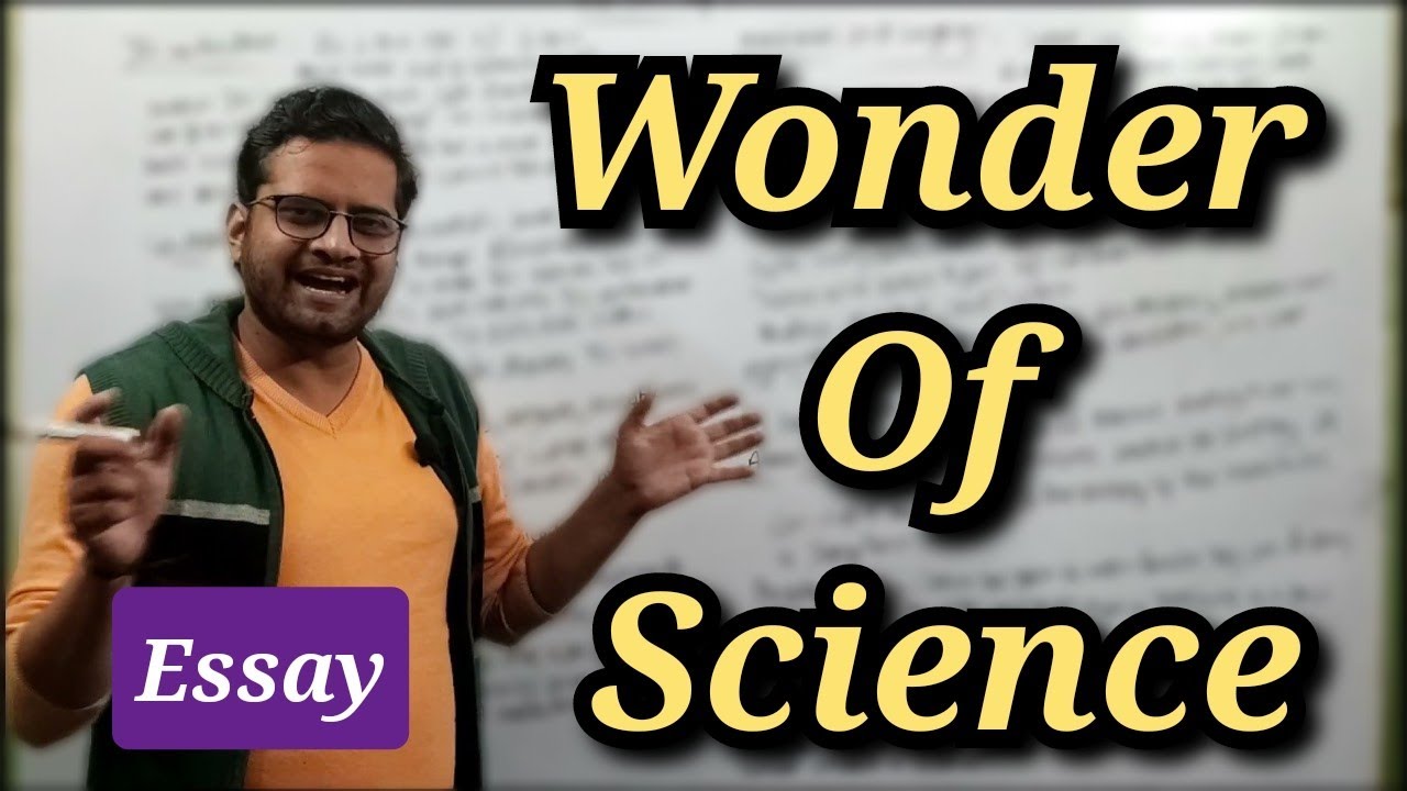 Wonder Of Science Essay writting!! Essay on science - YouTube