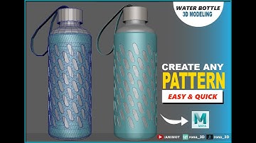 How to model patterns in Maya 2020