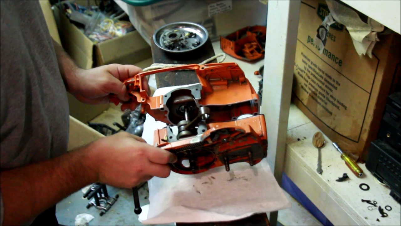 Crank tools - how to use on a husqvarna 372