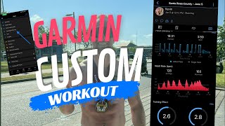 Create Custom Run Workouts In Garmin Connect App | How To