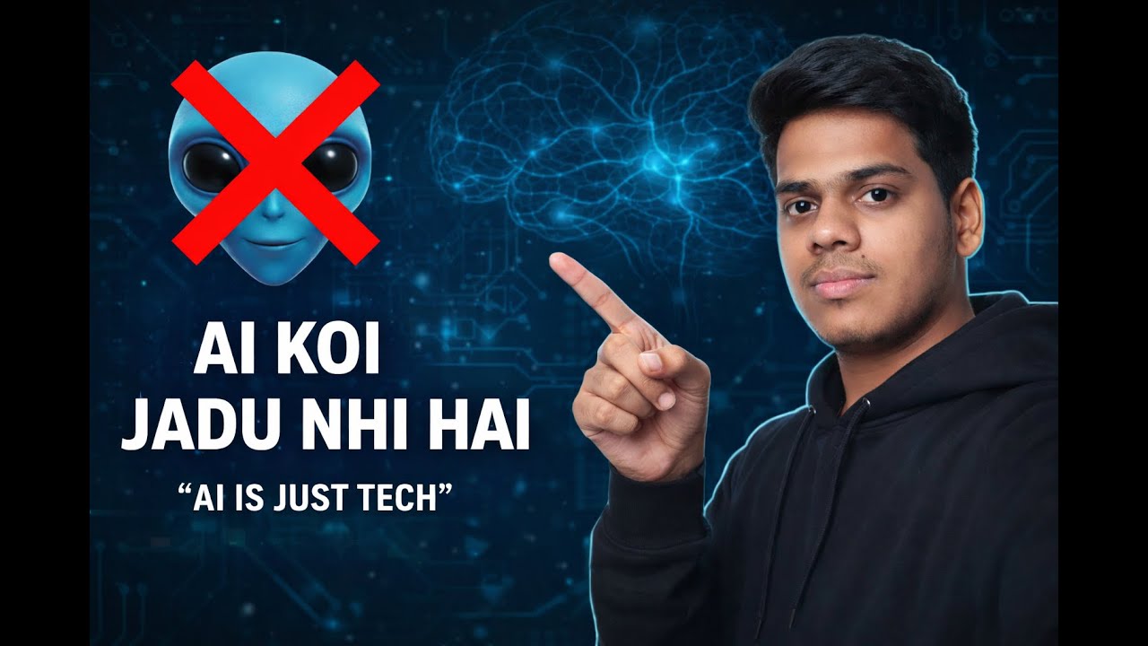 AI is Not Magic  , It’s Human-Made 🧠