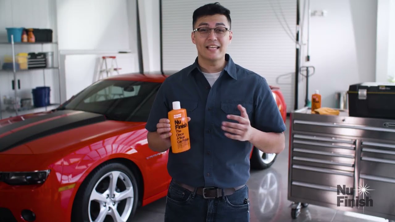 Nu Finish on Instagram: Get your ride summer-ready with our Once A Year Car  Polish. The Nu Finish no-wax formula creates a hydrophobic barrier that  makes water bead and roll right off