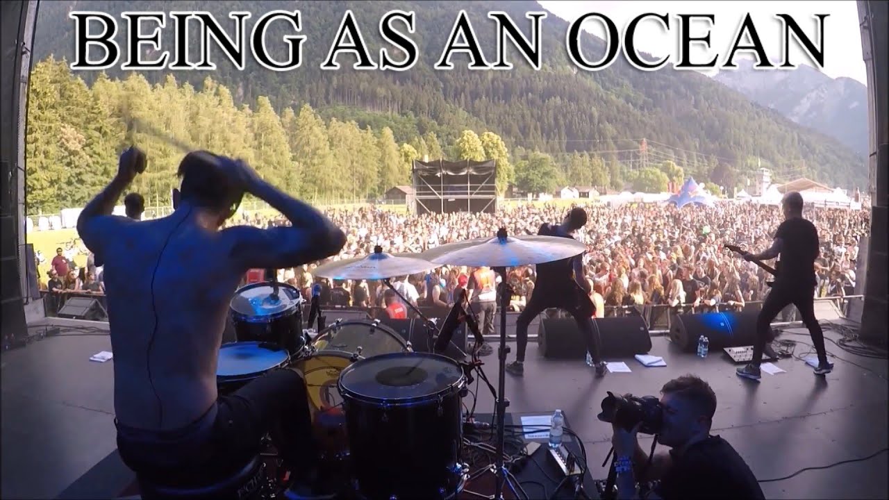 Being As An Ocean Live Drum Cam - "Thorns"