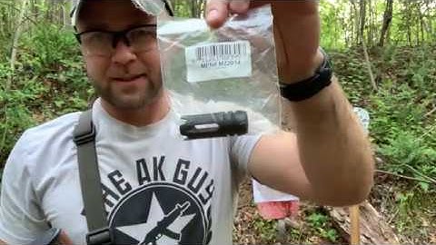 AK-47 Muzzle Device Testing Part 2.