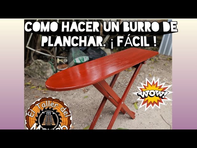 Tabla de Planchar de Madera Paso a Paso - Tutorial de Carpintería 