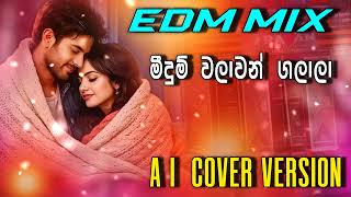 මීදුම් වලාවන් ගලාලා | EDM MIX | A I COVER 