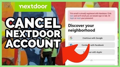 How to Cancel Nextdoor Account on PC 2023?