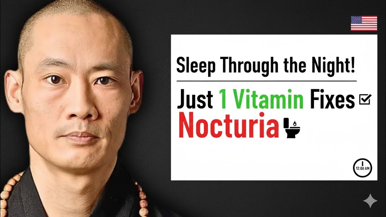 Sleep Through the Night! Just 1 Vitamin Fixes Nocturia.