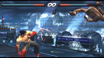 Tekken Global Mod Season 4 - Jin Kazama Sample Combo #2