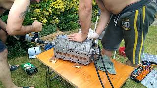home made pd injector spray test