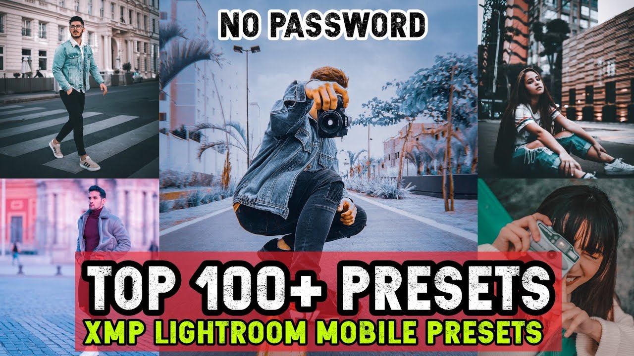 100 XMP Lightroom Presets Free Download Without Password | Lightroom Presets Download No Password