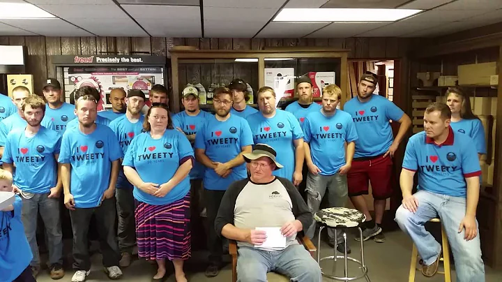 The " I Heart Tweety " reveal  ( Quinton Taylor & ...