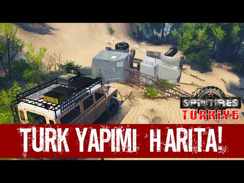 SpinTires - Türk Yapımı Zorlu Rampalar Haritası - Land Rover Series 3