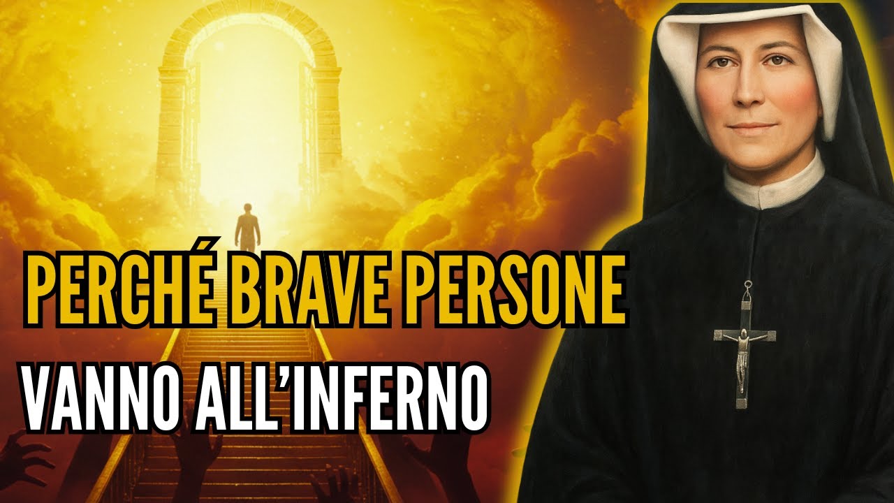 Santa Faustina rivela lo scioccante motivo per cui “brave persone” vanno all’inferno