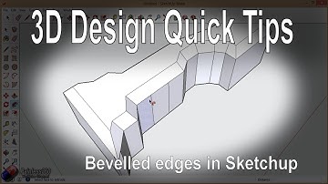 3D Printing for RC Quick Tip: Bevelled edges in Sketchup