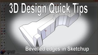 3D Printing for RC Quick Tip: Bevelled edges in Sketchup