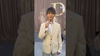 #横浜流星 と #北村匠海 がディオール2026冬メンズコレクションで楽しみにしていることを訊いた。