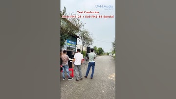 Test Combo loa: Array PH112S và Sub PH218S Special  #loadamcuoi #danloasukien #xuhuong #shorts