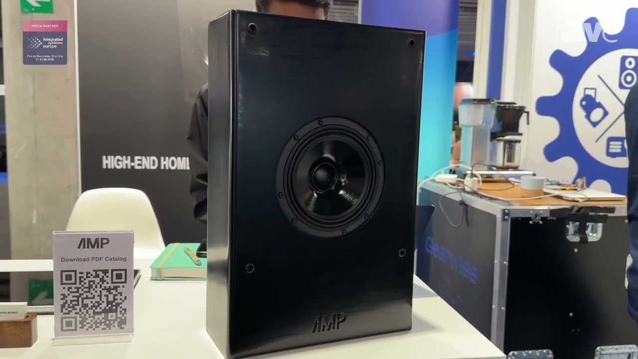 ISE 2026: AMP Loudspeakers Talks About High-End Home Cinema Speakers
