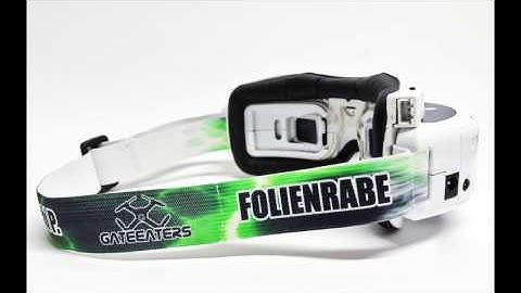 Design a FPV goggle headstrap