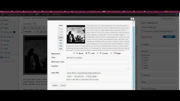 How to add link to photo captions in wordpress