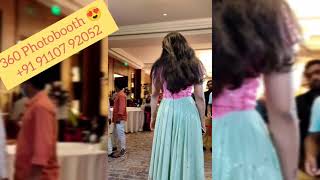 360 Photobooth in Hyderabad 😍 For Bookings Call +91 91107 92052